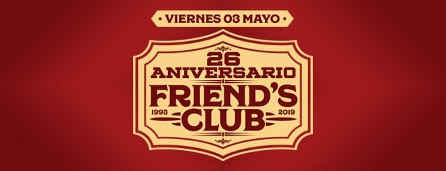 Friend´s Club 26 Aniversario - LAB Madrid